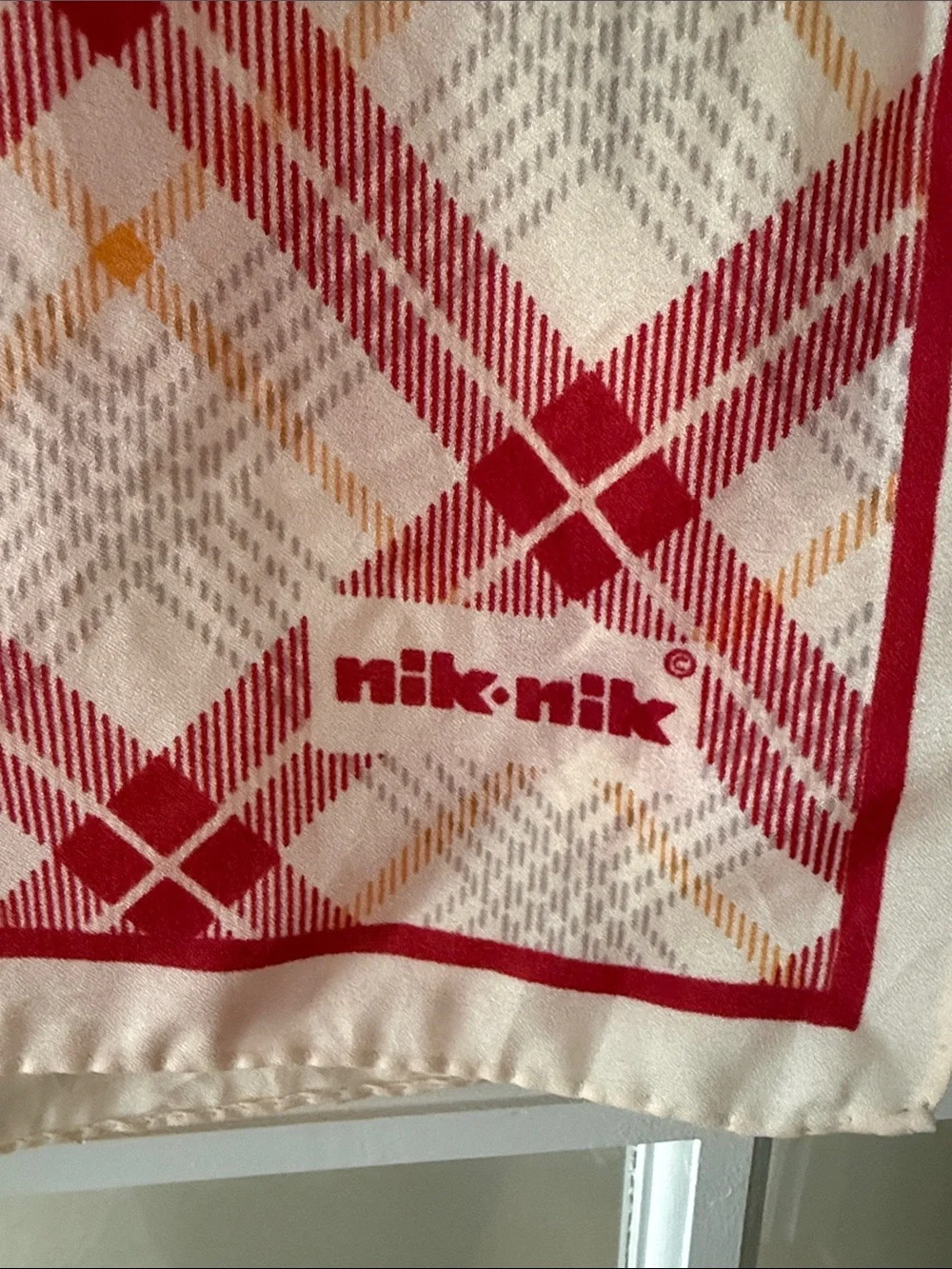 Nik Nik hunting dog and horn scarf